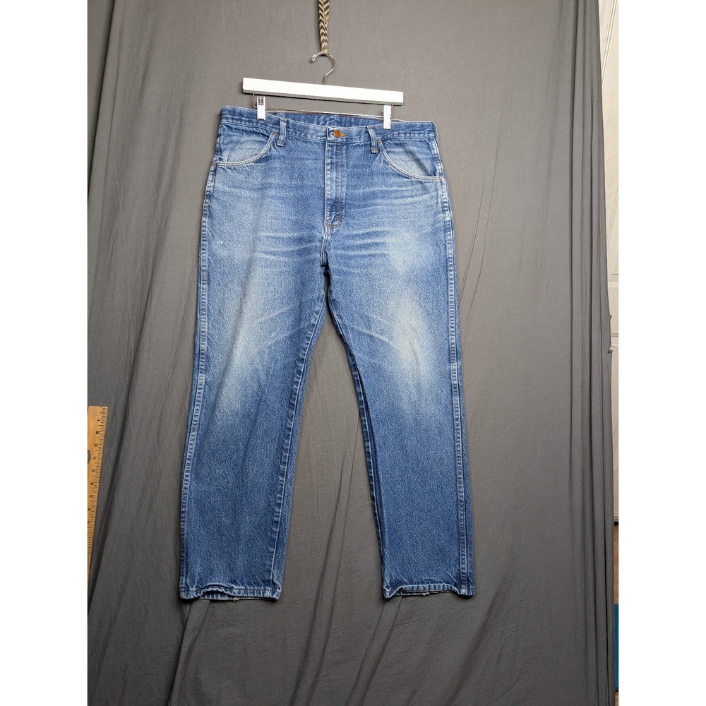 Rustler Mens 38x30 Blue Denim‎ Jeans